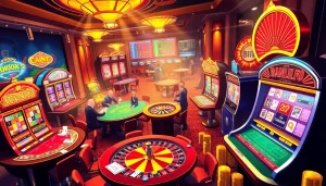 Experience the thrill of casino games with bong da lu fun at high-stakes tables and lively slot machines.