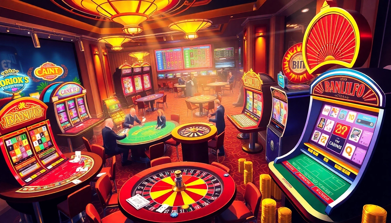 Experience the thrill of casino games with bong da lu fun at high-stakes tables and lively slot machines.